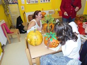 Dýňování s rodiči